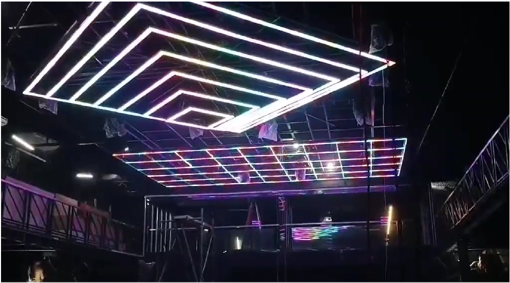 Rose Lighting Digital LED bar lights up Apex club in Philliphines